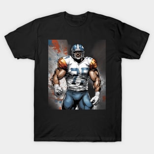 American Football Defensive End T-Shirt